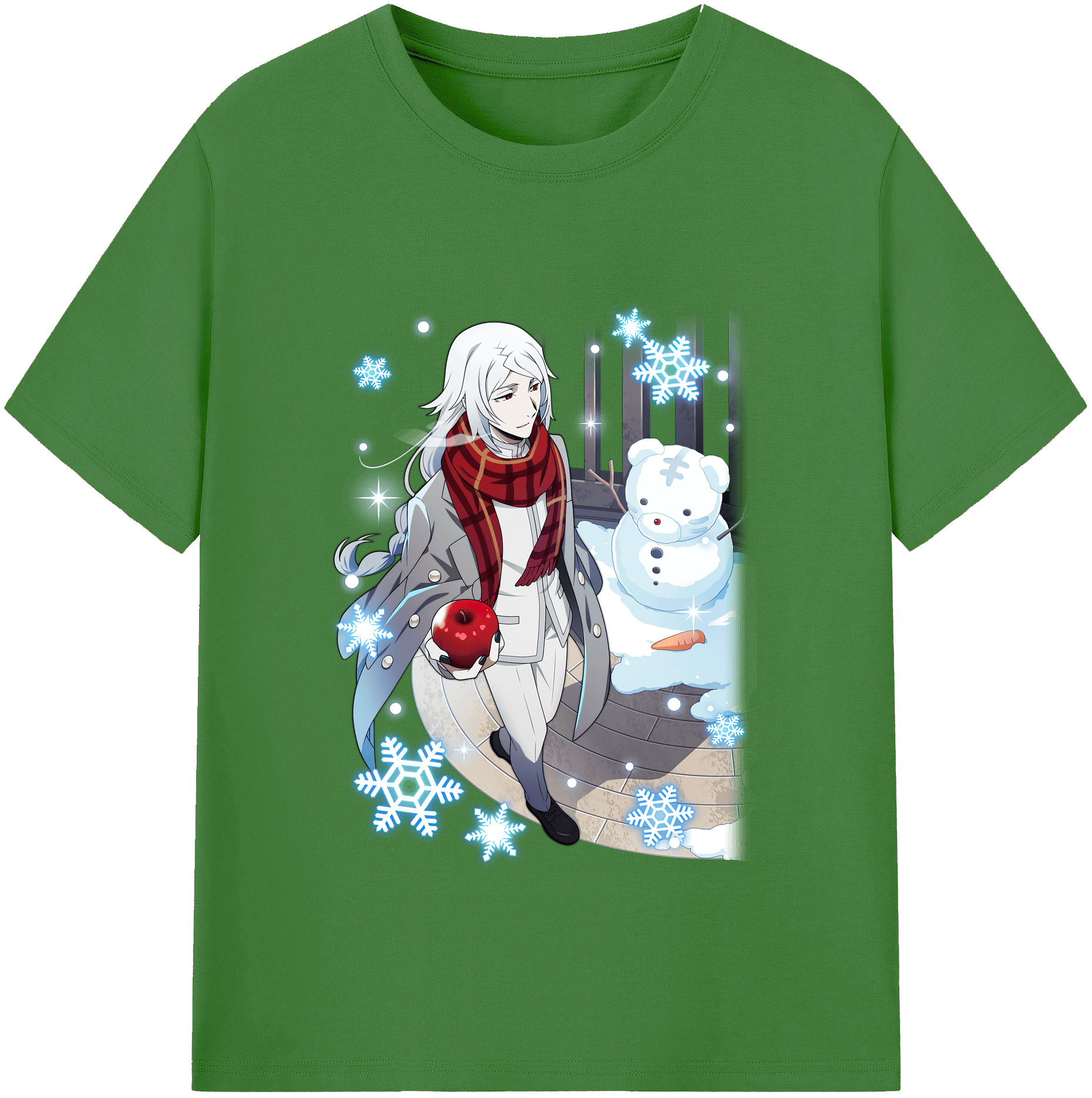 （画像用） 文豪ストレイドッグス Bungo Stray Dogs レディースカジュアルプリントTシャツ（綿100％）